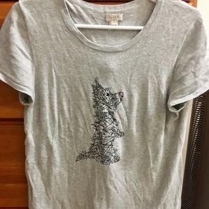 J. Crew Factory Sweaters - J.Crew Scottie Dog Scribble Sweater J. Crew Factory Sweaters - J.Crew Scottie Dog Scribble Sweater